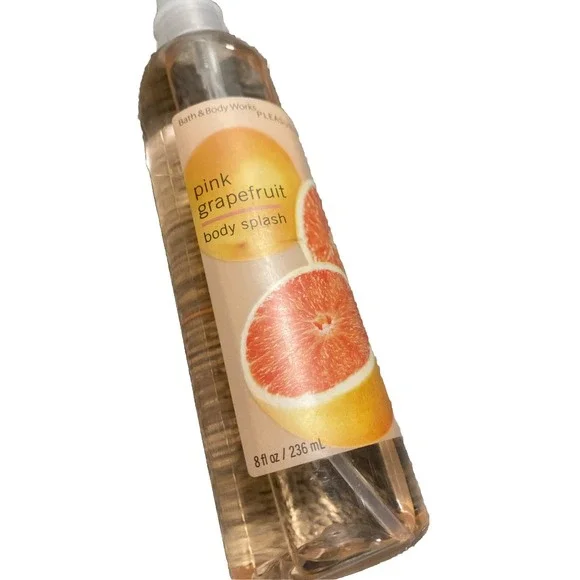 Bath & Body‎ Works Pleasures PINK GRAPEFRUIT Body Splash Mist Spray 8 oz  236ml - Picture 4 of 4